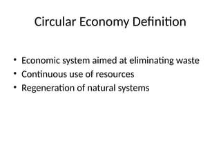 Wealth from Waste: Advancing Circular Economy and Sustainable ...