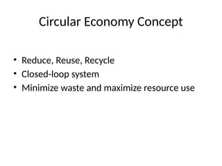 Wealth from Waste: Advancing Circular Economy through Sustainable Waste ...