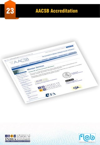 23 AACSB Accreditation
 