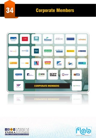 34 Corporate Members
 