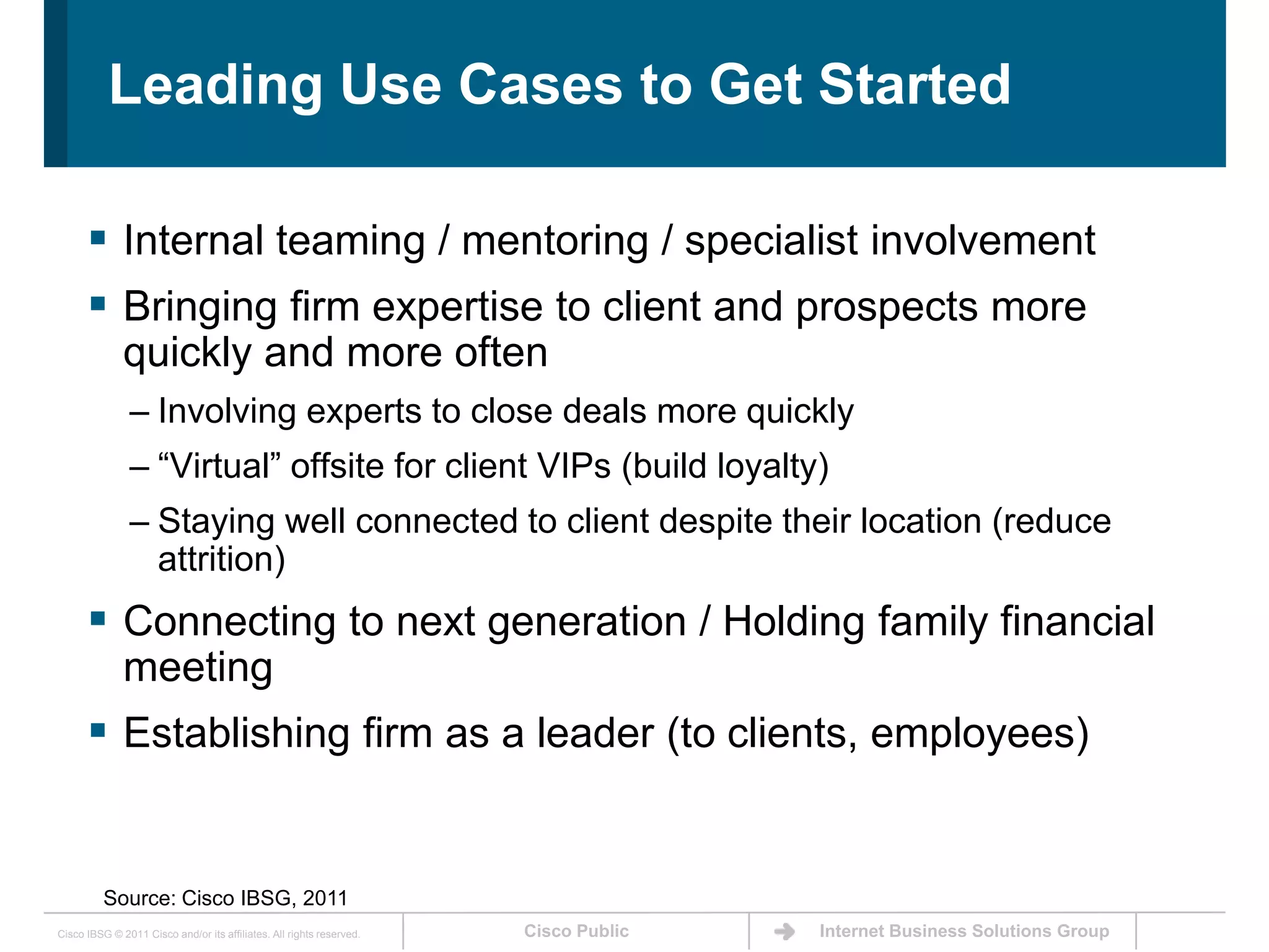 Virtual mtgs., video messages from advisorMass- Affluent Under-50s$0.5- $1 MPrimarily virtual, blended with in-personTime-efficient FA interactions