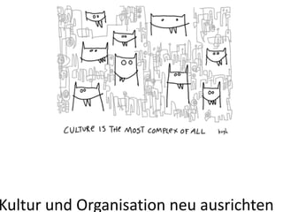 Kultur	
  und	
  Organisation	
  neu	
  ausrichten
 