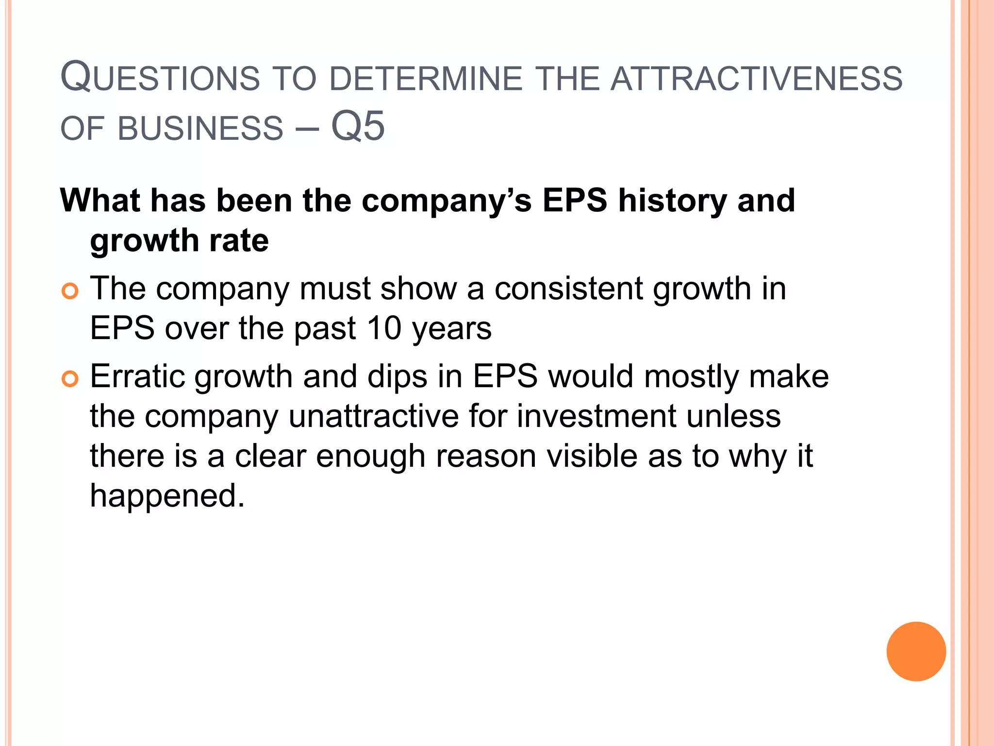 .Questions to determine the attractiveness of business – Q4Does the company allocate capital exclusively in the realm of expertise?Where have been their investments in the past 5-10 years?Does the company stick with what it knows?CRISIL – Yes it does not seem to be spending outside it’s area of expertise