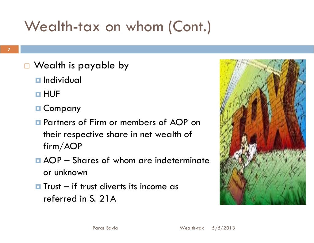 Wealth tax