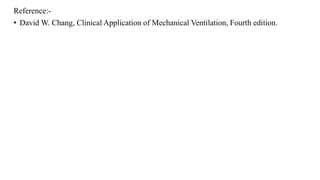 Weaning from mechanical ventilation