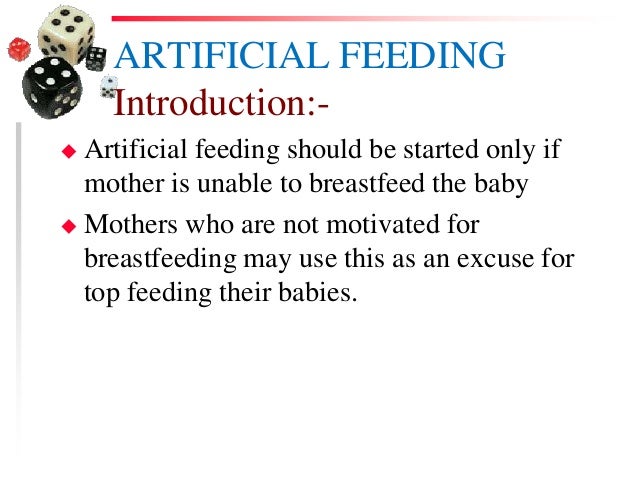 Weaning Amp Artifical Feeding