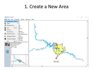 1. Create a New Area
 