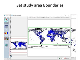 Set study area Boundaries
 