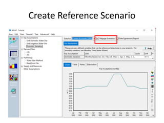 Create Reference Scenario
 