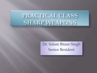 Dr. Salam Bitam Singh
Senior Resident
 