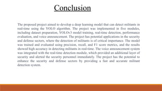 Weapon Detection-1.pptx in a single ppt is displayed | PPTX