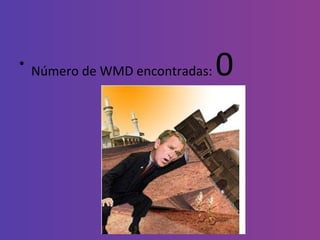 Número de WMD encontradas:  0 