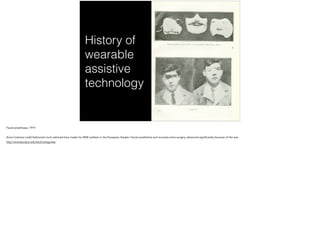 WearAbility = Wearable Computers and Accessibilty | PDF
