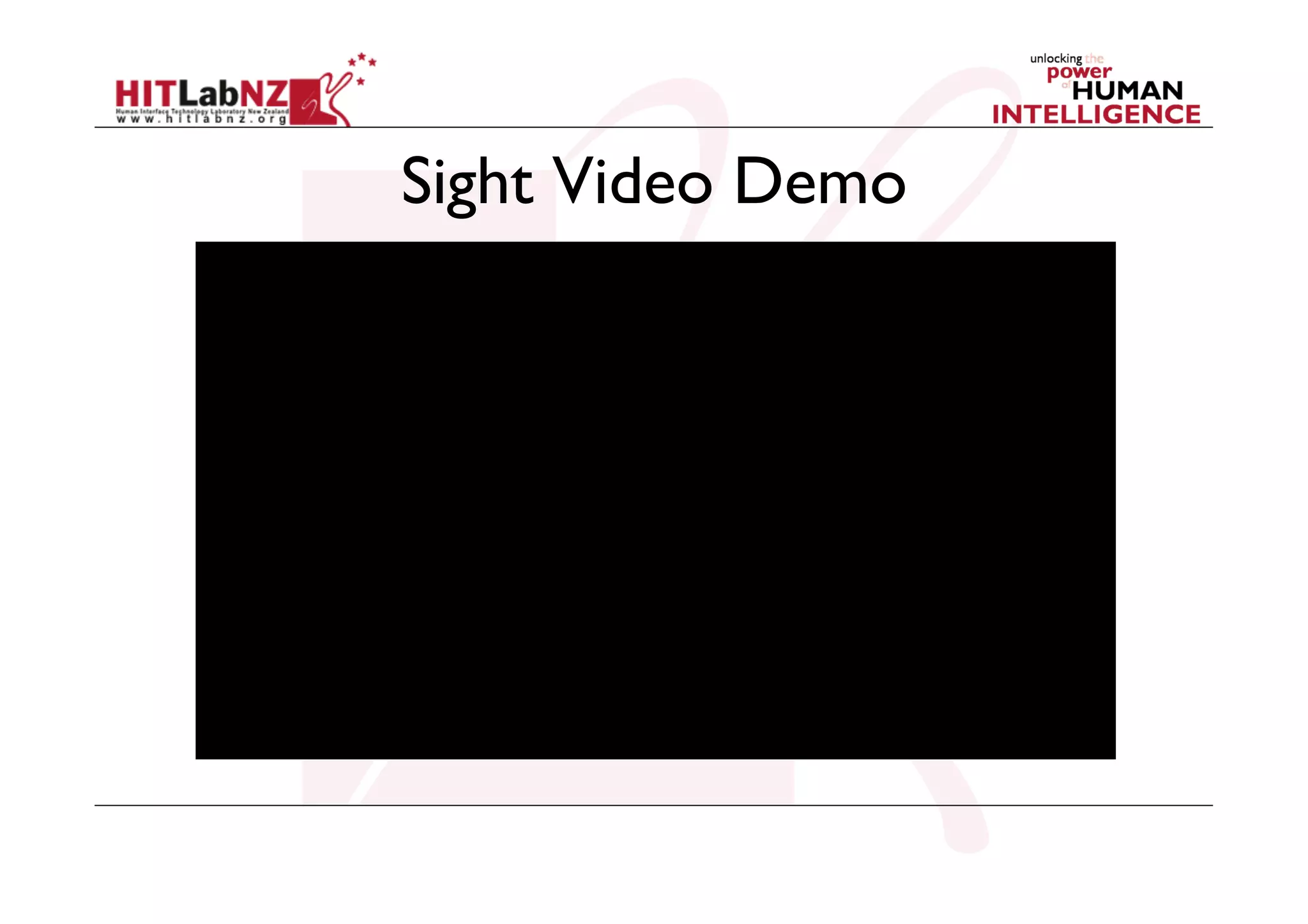 Sight Video Demo

 