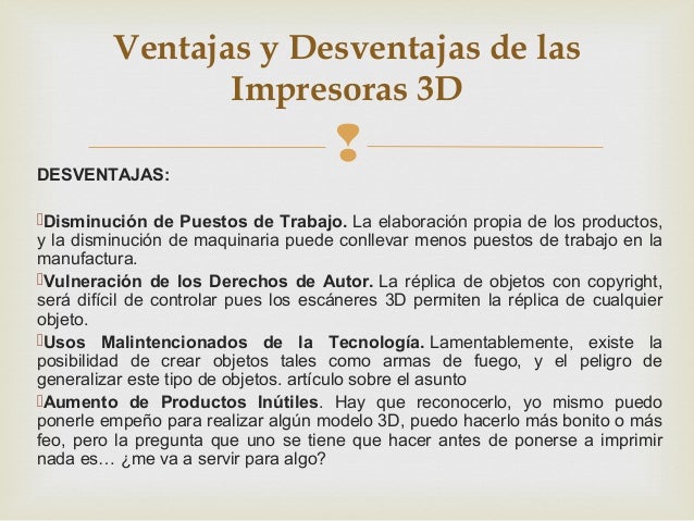 wearables e impresora 3d ventajas de la impresion 3d