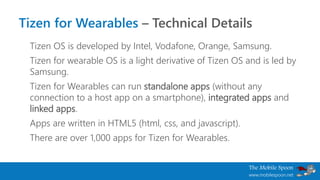 Wearables: The Comprehensive List of Smartwatch Operating Systems | PPSX