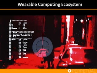 Wearable Computing Ecosystem
Keynote Talk
 