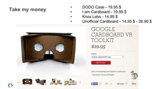 • DODO Case - 19.95 $
• I am Cardboard - 19.99 $
• Knox Labs - 14.95 $
• Unofficial Cardboard - 14.95 $ - 26.90 $
Take my money
 