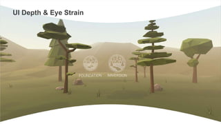 UI Depth & Eye Strain
 