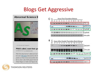 Blogs Get Aggressive
 