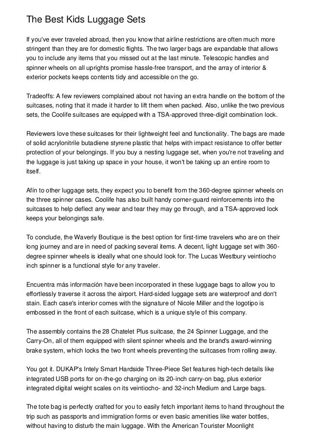 lucas westbury luggage