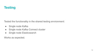 Don't change the partition count for kafka topics!