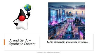 WeAreDevelopers Berlin - LangChain4J - A Guide for Impatient Developers