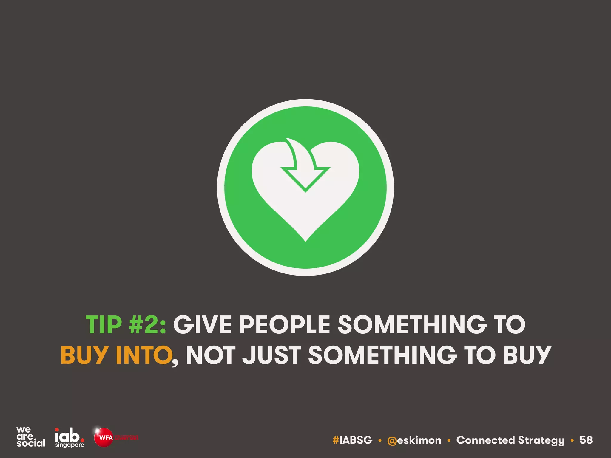 #IABSG • @eskimon • Connected Strategy • 60
WHAT MAKES A BRAND ‘POPULAR’?
 