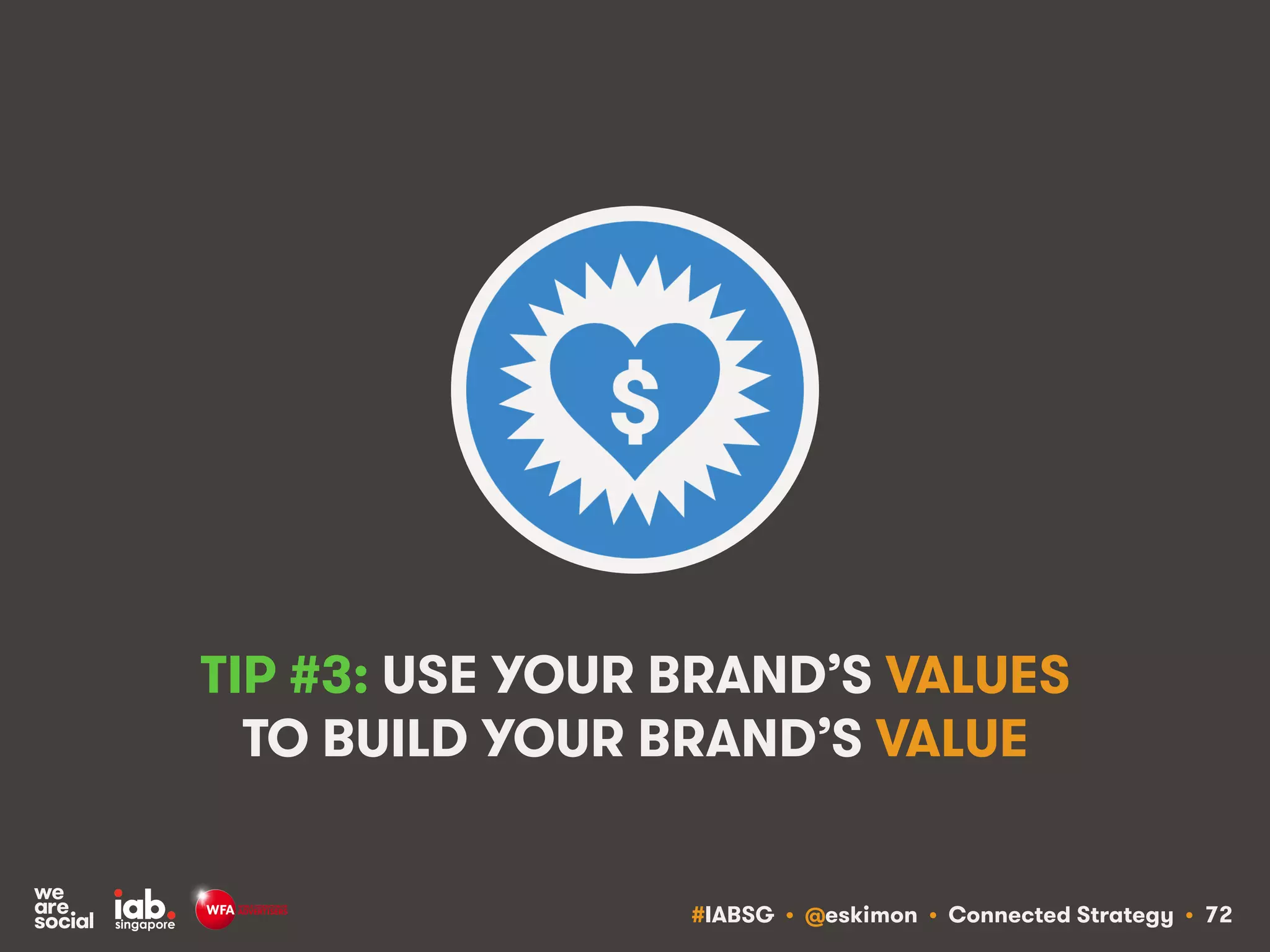 #IABSG • @eskimon • Connected Strategy • 76
AWARE
≠
CARE
 