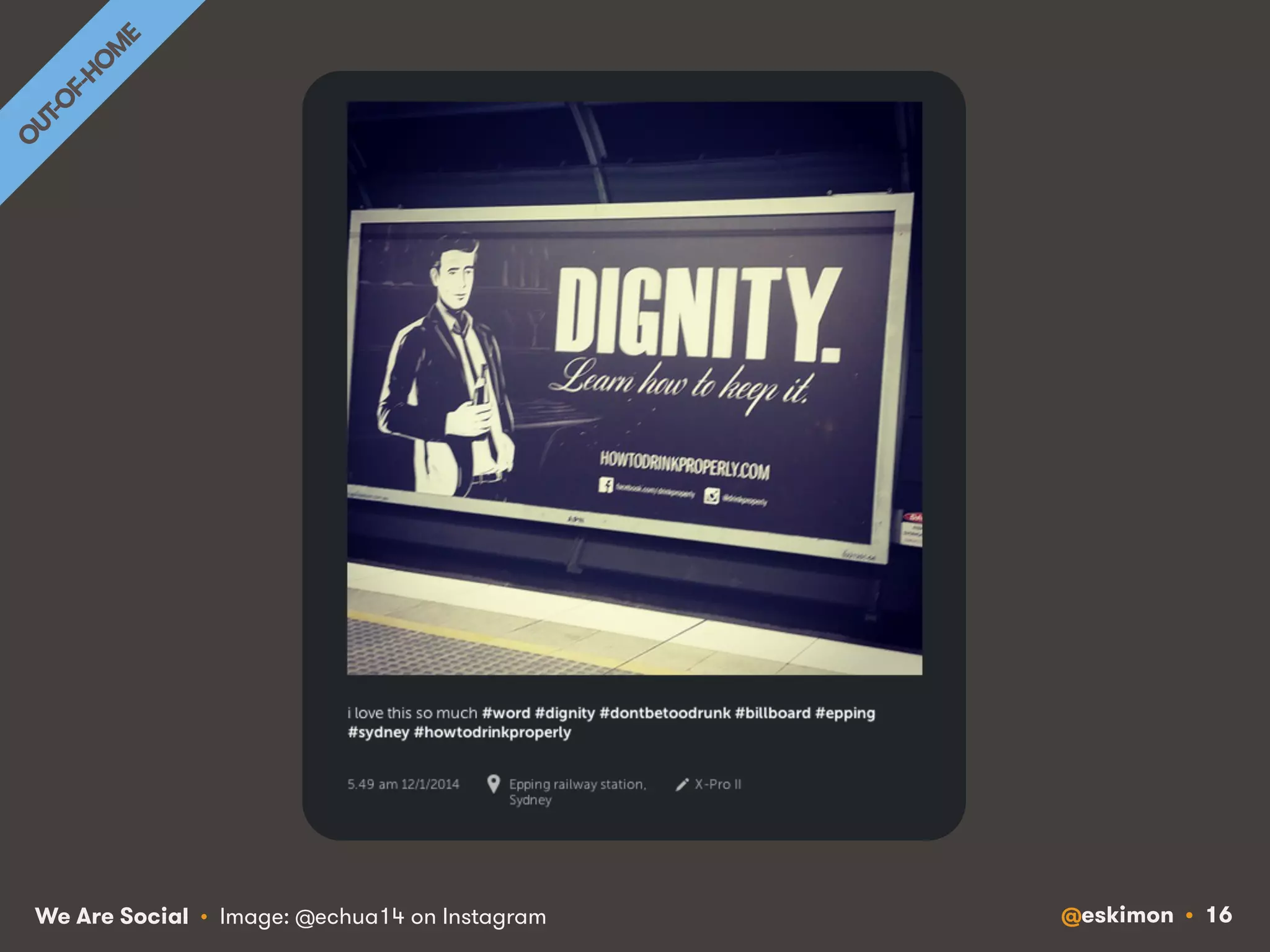 We Are Social • Image: @echua14 on Instagram @eskimon • 16 
 