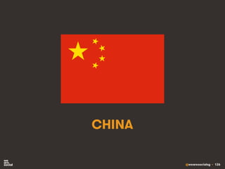 @wearesocialsg • 126
CHINA
 