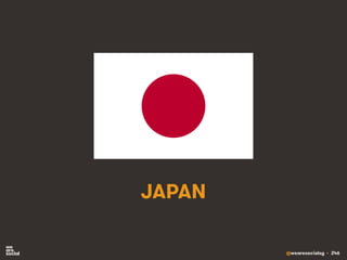 @wearesocialsg • 246
JAPAN
 