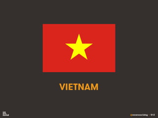 @wearesocialsg • 513
VIETNAM
 