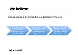 We believe

That engaging in honest and meaningful conversations:
 