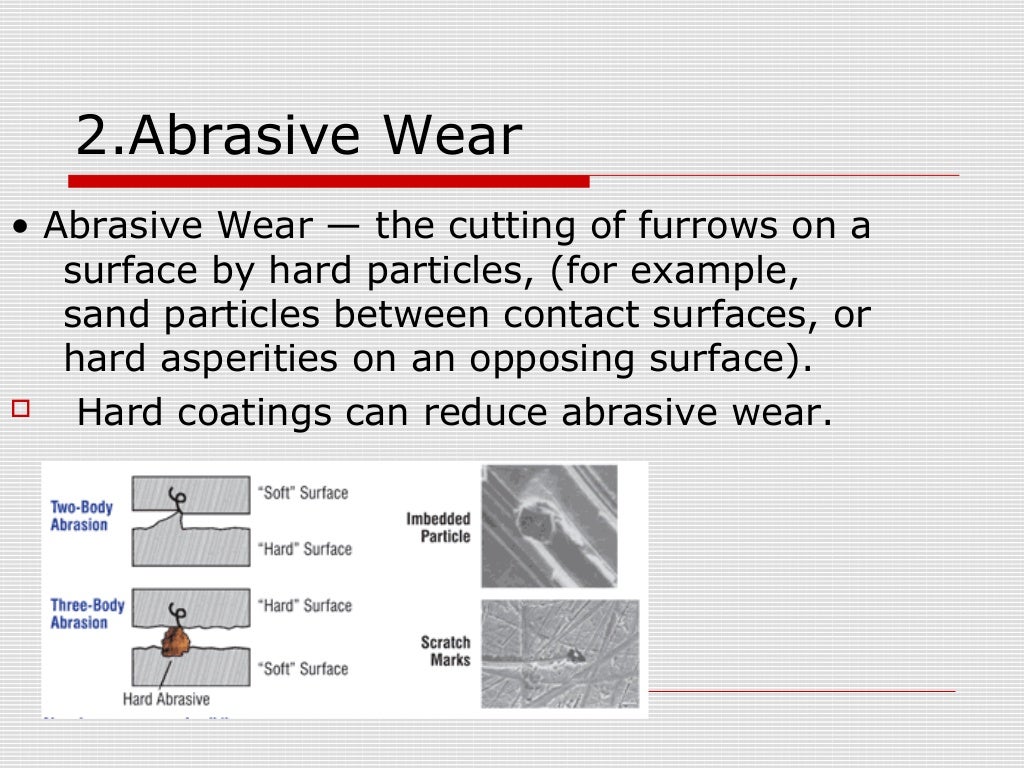 Wear mechanism