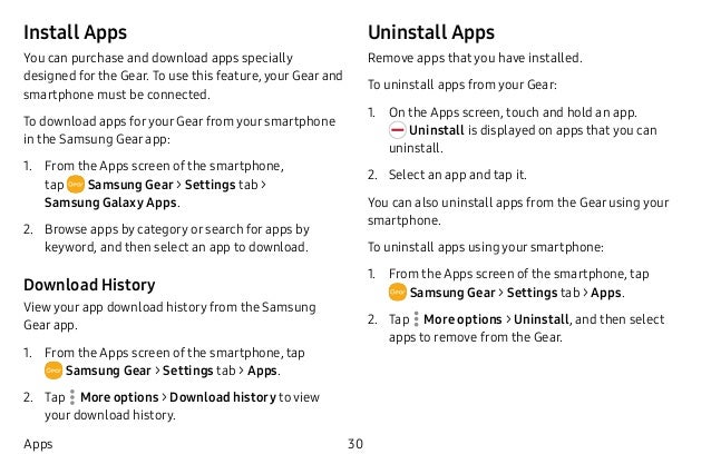 gear fit 2 instructions