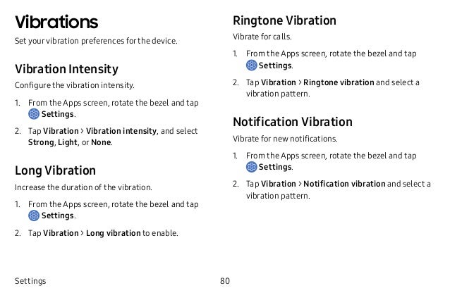 gear sport vibration