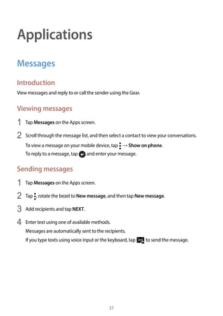 Samsung Gear S2 Manual Tizen Smart Watch