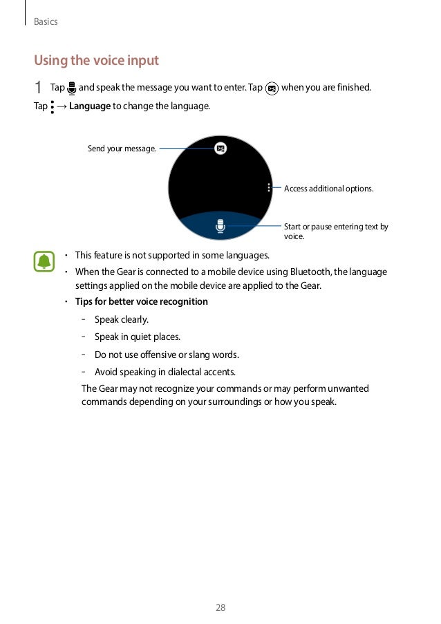 Samsung Gear S2 Manual Tizen Smart Watch