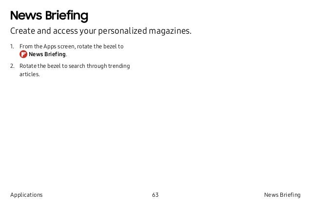 Samsung Gear S3 SM-R770- SM-760- Final User Manual