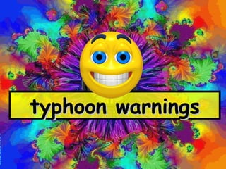typhoon warnings 