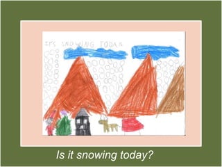 Is it snowing today?