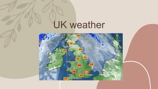 UK weather
 
