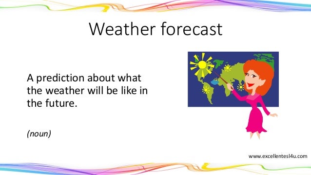Esl Weather Flashcards