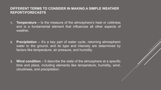 WEATHER-FORECASTING.pptxjajajjajajajjajjaj | PPTX