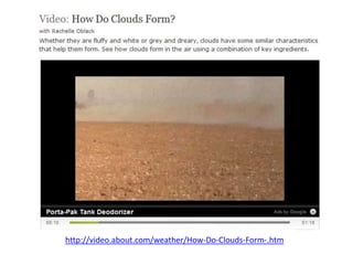 http://video.about.com/weather/How-Do-Clouds-Form-.htm
 