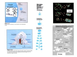 Cloud
droplets

                  Ice




           Snow
 