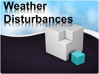 Weather
Disturbances

 