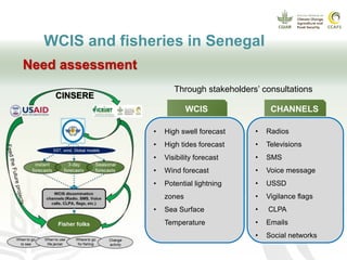 Weather and climate information services for fisheries in senegal