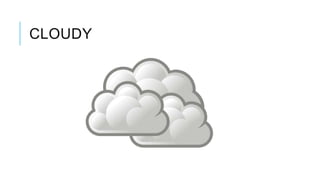 CLOUDY
 